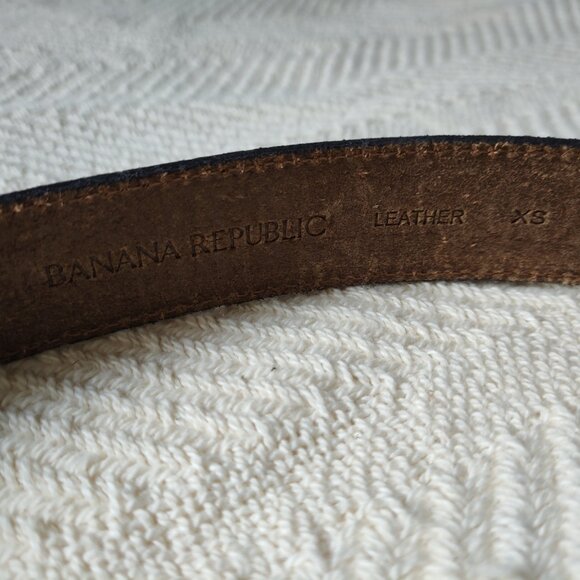 NWT Banana Republic Black Leather Belt